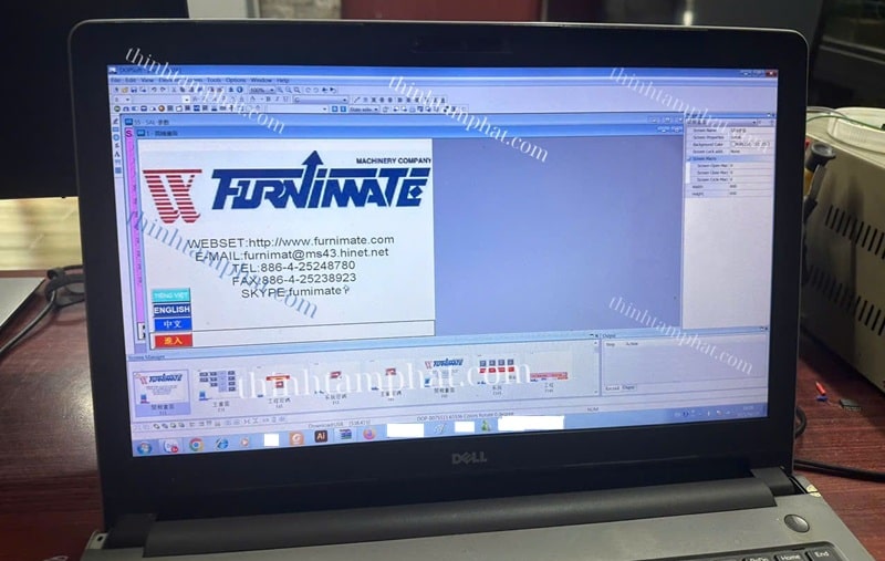 delta hmi upload password
